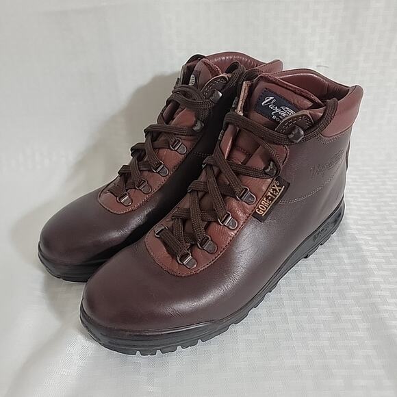 Vasque Sundowner GTX Men’s 10M Hiking Boots Burgundy Leather Gore-Tex Composite - Picture 1 of 14